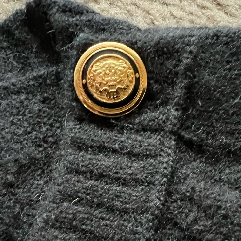 NWT J Crew Cable-knit Sweater Wool Alpaca Blend Buttons in Supersoft Yarn Sz XXL